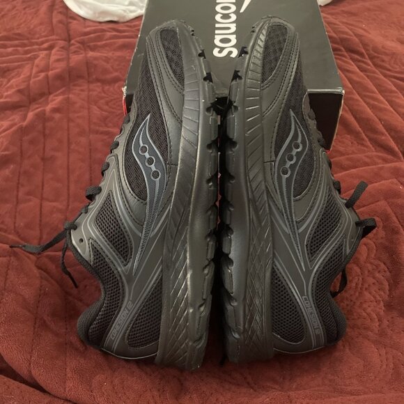 NWT NWB Saucony Versafoam Cohesion 12 Women’s 8.5 Black Running, Work, Comfort - Picture 9 of 9